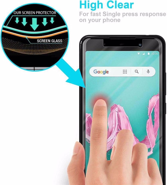 Produktbild Cadorabo Displayschutzglas (1 Stück, Wiko Lenny 5)