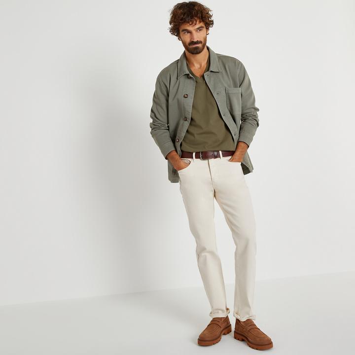 Produktbild La Redoute Collections T-Shirt mit V-Ausschnitt (M)