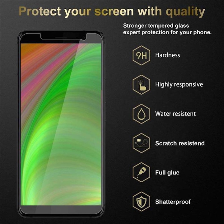 Produktbild Cadorabo Displayschutzglas (1 Stück, HTC U11+)