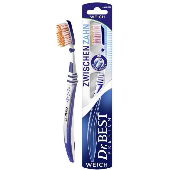 Dr.Best Dr. Best, Zahnbürste, weich, 1 Stück (Weich, 1x) (38210-8)