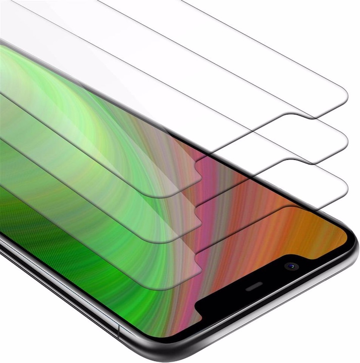 Produktbild Cadorabo Displayschutzglas (3 Stück, LG X5, Nokia 5.1 Plus)