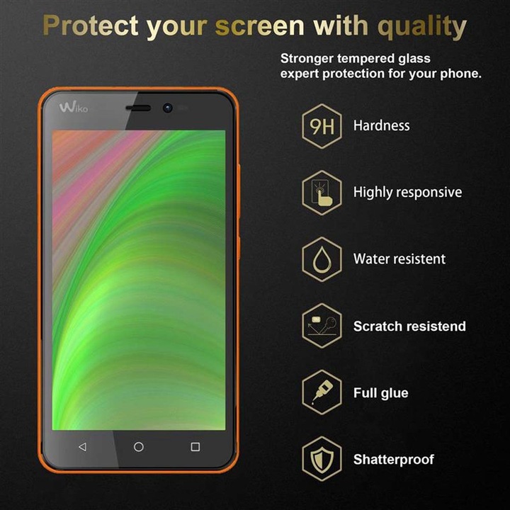 Produktbild Cadorabo Displayschutzglas (1 Stück, Wiko Freddy)