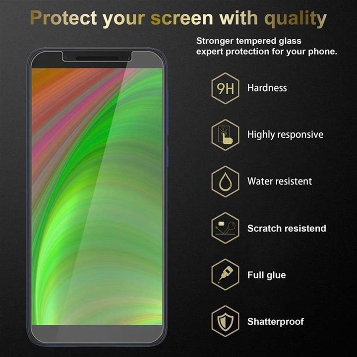 Produktbild Cadorabo Displayschutzglas (1 Stück, Alcatel 3x)