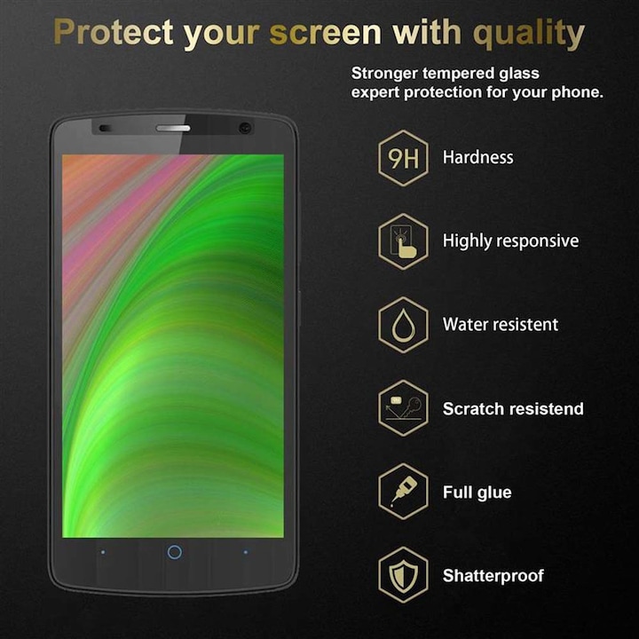 Produktbild Cadorabo Displayschutzglas (1 Stück, ZTE Blade L5)