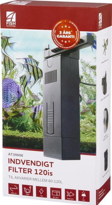 Produktbild 4fish indvendigt filter 120is, 950 L/T, 11W (950 l, Innenfilter)