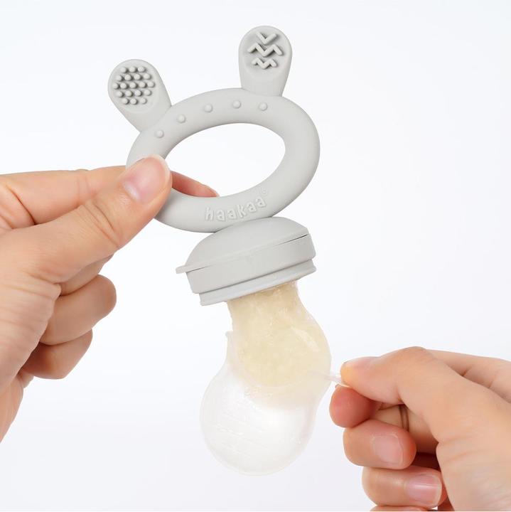 Actual product image Haakaa Fruit teat and freezer cover set