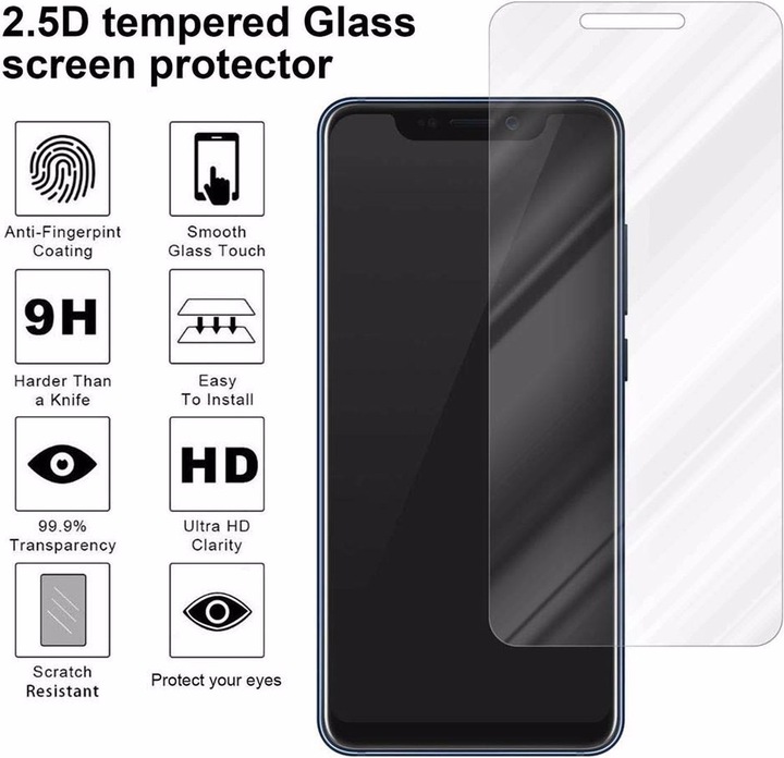 Produktbild Cadorabo Displayschutzglas (1 Stück, ZTE Axon 9 Pro)