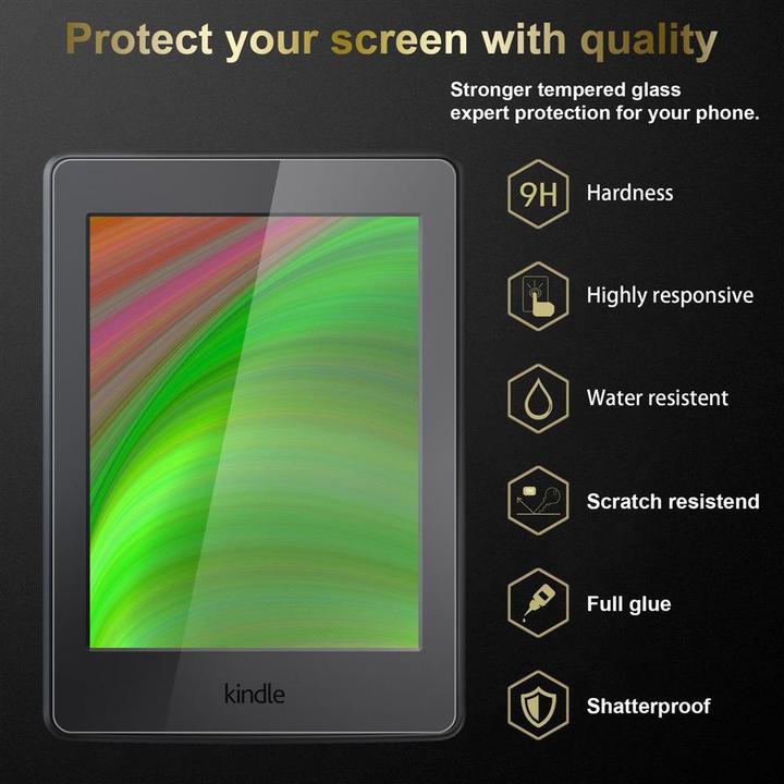 Actual product image Cadorabo Display protection glass (1 Piece, Paperwhite 2015 (7th gen.))