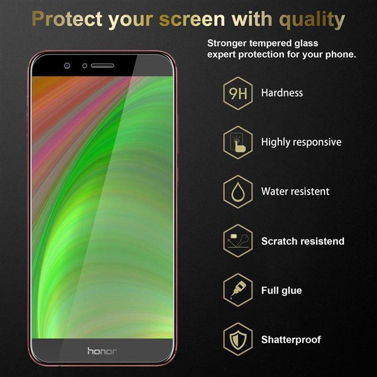 Thumbnail - Cadorabo Displayschutzglas (3 Stück, Vivo V9), Smartphone Schutzfolie, Transparent