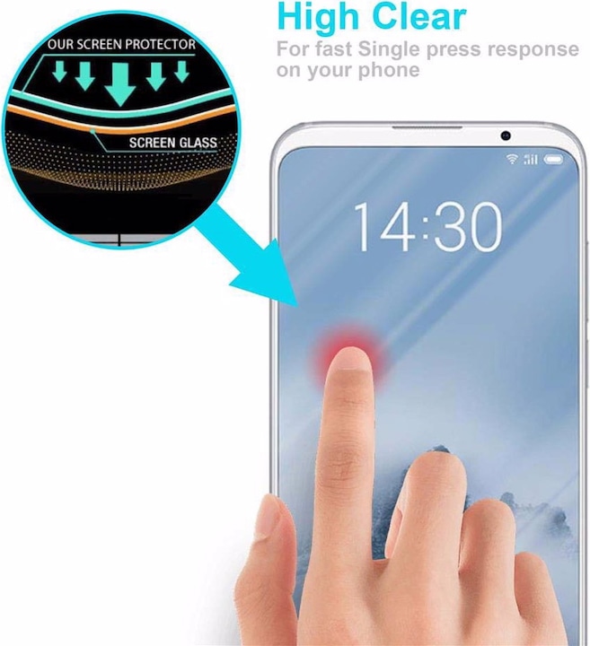 Produktbild Cadorabo Displayschutzglas (1 Stück, Meizu 16th)