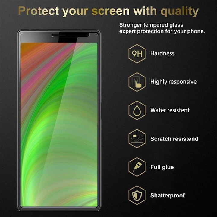 Produktbild Cadorabo Displayschutzglas (3 Stück, Sony Xperia 10)