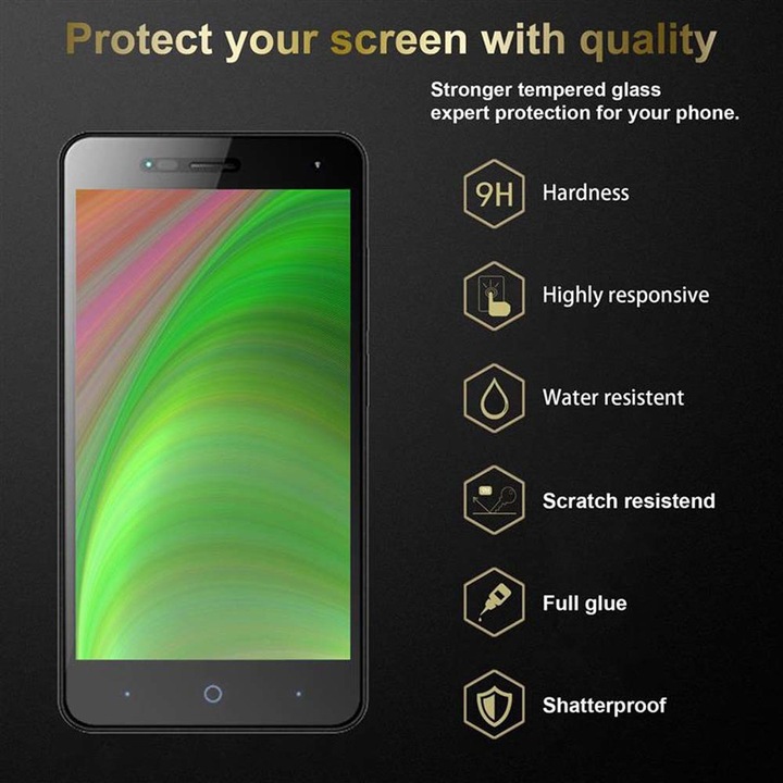 Produktbild Cadorabo Displayschutzglas (1 Stück, ZTE Blade L3)