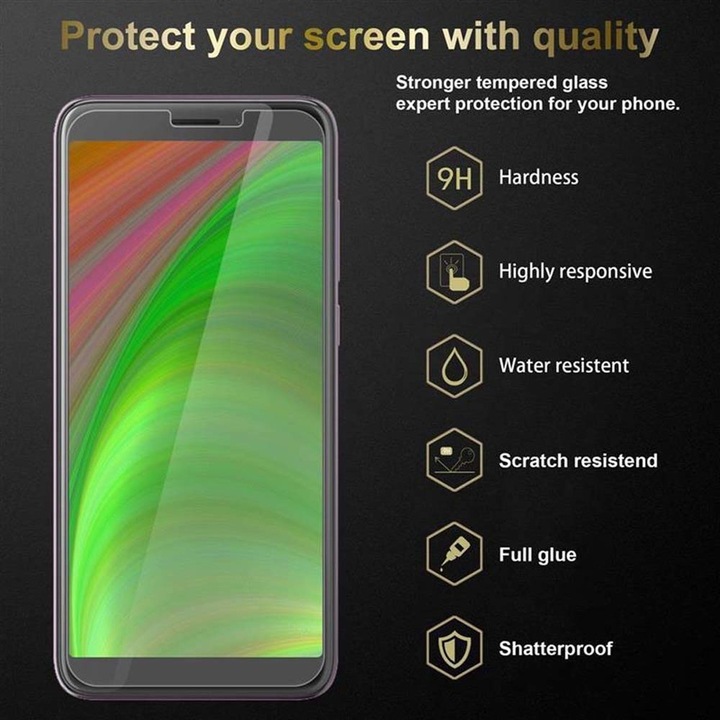 Produktbild Cadorabo Displayschutzglas (1 Stück, HTC Desire 12)