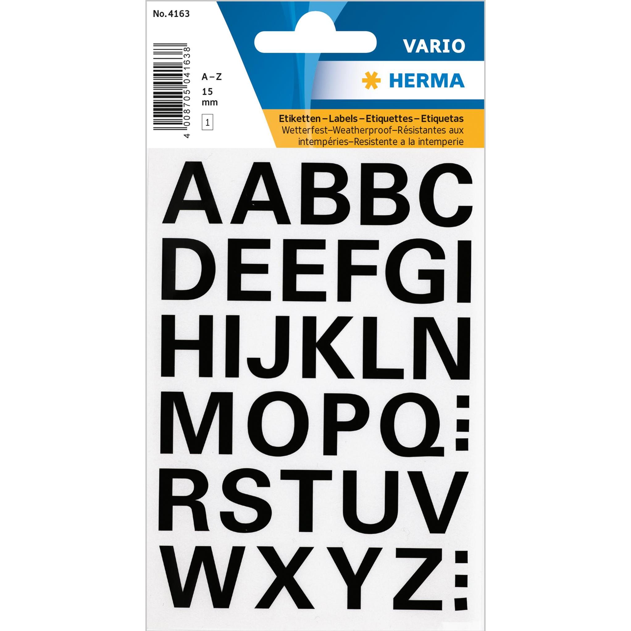 Herma, Etiketten, Vario Buchstaben
