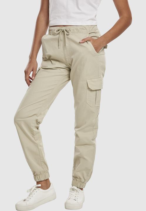 Actual product image Urban Classics Ladies High Waist Cargo Jogging Pants (3XL)