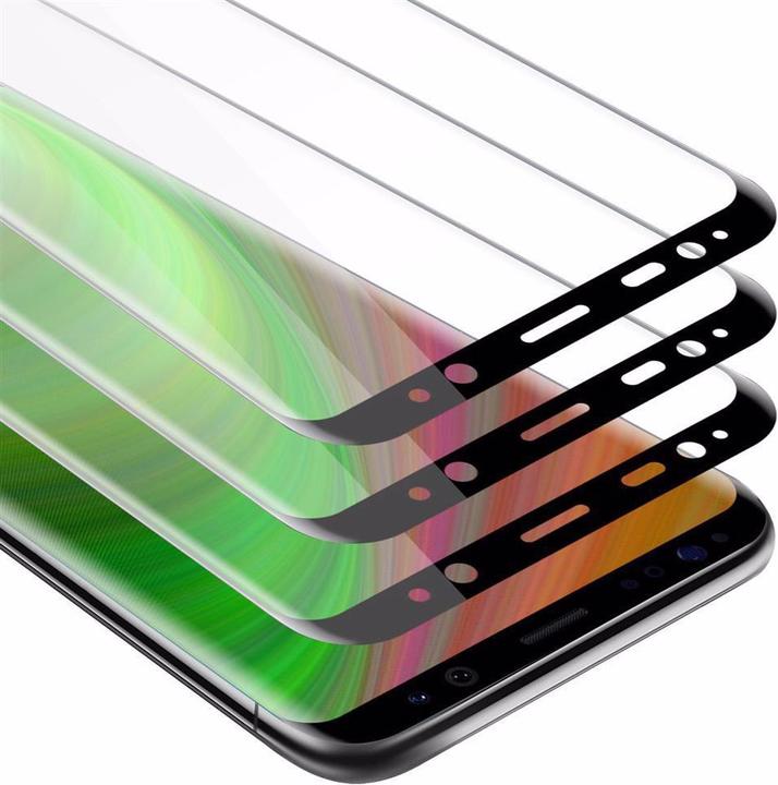 Actual product image Cadorabo Full screen display protection glass (3 Piece, Samsung Galaxy S9+)