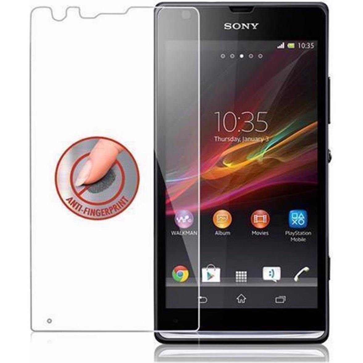 Thumbnail - Cadorabo Displayschutzglas (1 Stück, Sony Xperia S), Smartphone Schutzfolie, Transparent