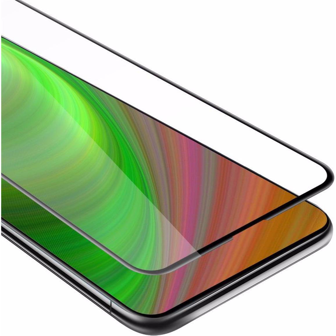 Cadorabo Vollbild Displayschutzglas (1 Stück, Honor 9X Pro), Smartphone Schutzfolie, Schwarz