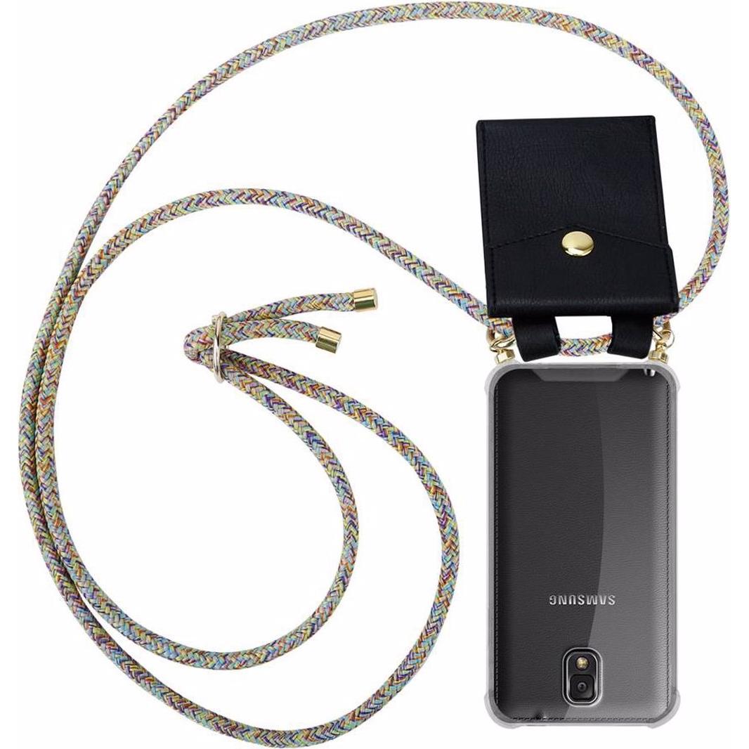Cadorabo TPU Handy Kette GOLD Cover, Handykette, Gelb