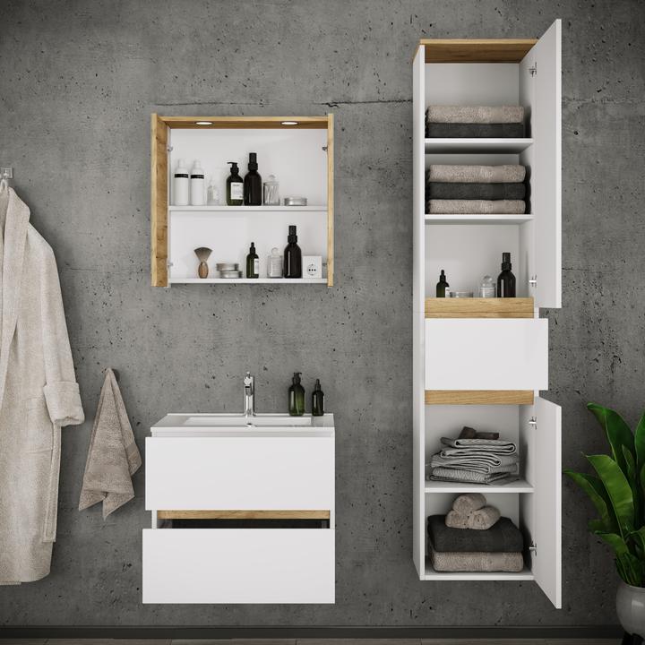 Produktbild VCM Badmöbel-Set mit Waschbecken Cosila-I 61