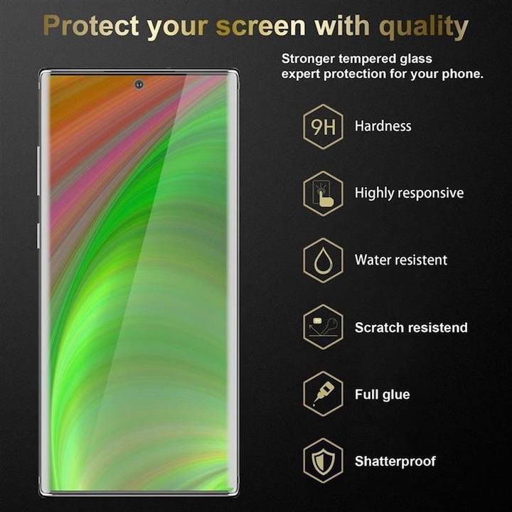Produktbild Cadorabo Displayschutzglas (1 Stück, Samsung Galaxy Note 10 Plus)