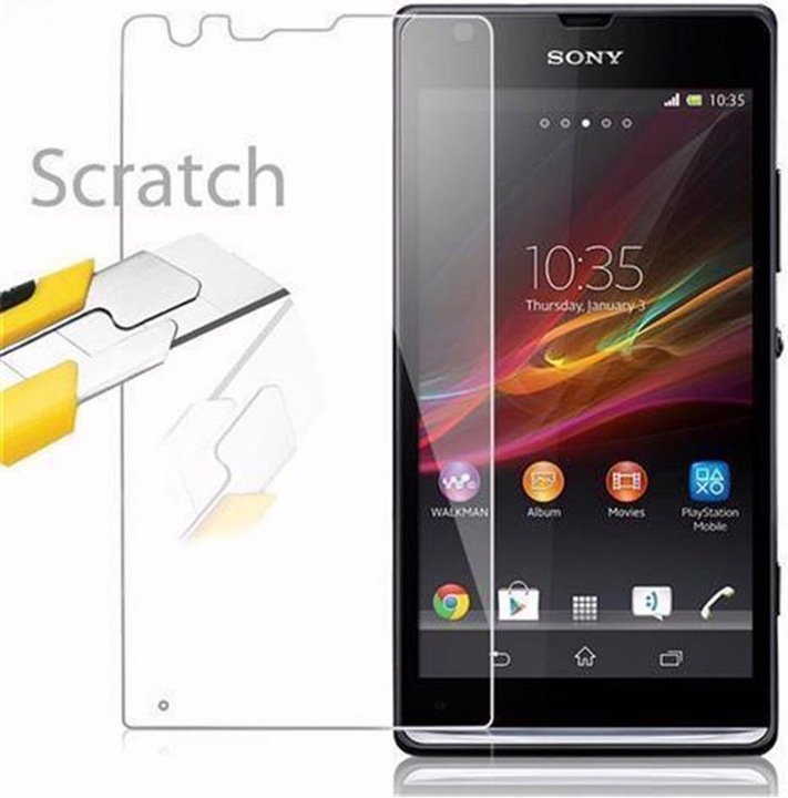 Actual product image Cadorabo display protection glass (1 Piece, Sony Xperia SP)