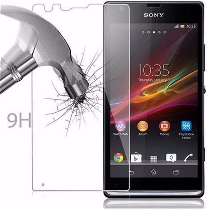 Actual product image Cadorabo display protection glass (1 Piece, Sony Xperia SP)