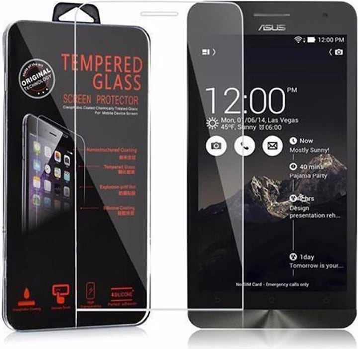 Actual product image Cadorabo display protection glass (1 Piece, Asus Zenfone 6)