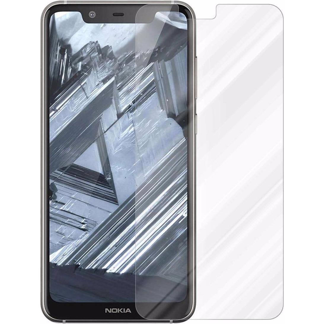 Thumbnail - Cadorabo Displayschutzglas (1 Stück, Nokia 5.1 Plus), Smartphone Schutzfolie, Transparent