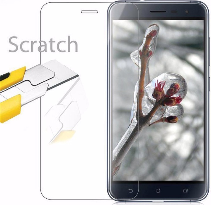 Actual product image Cadorabo display protection glass (1 Piece, Asus Zenfone 3)