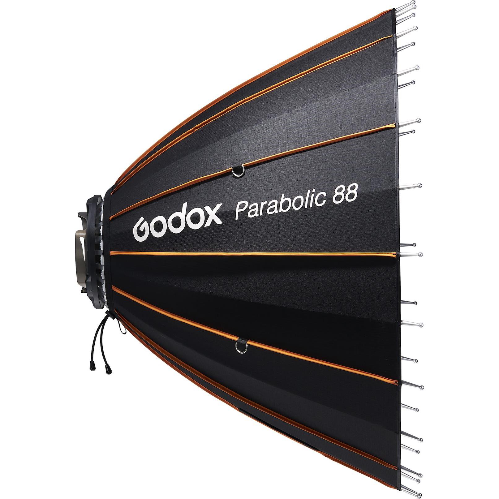 Thumbnail - Godox Parabolic Light Focusing System, 88cm (Parabole Softbox, 88 cm), Softbox + Reflektor