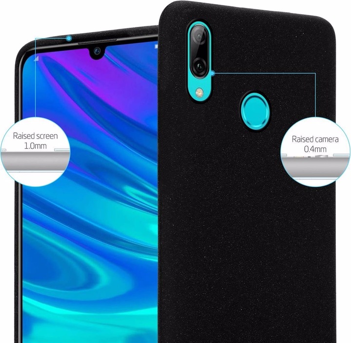 Actual product image Cadorabo TPU Frosted Cover (Huawei P Smart (2019))