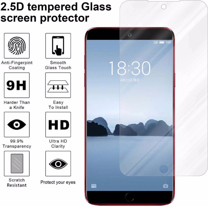 Productafbeelding Cadorabo Glas ter bescherming van het scherm (1 Stuk, Meizu 15 Lite)