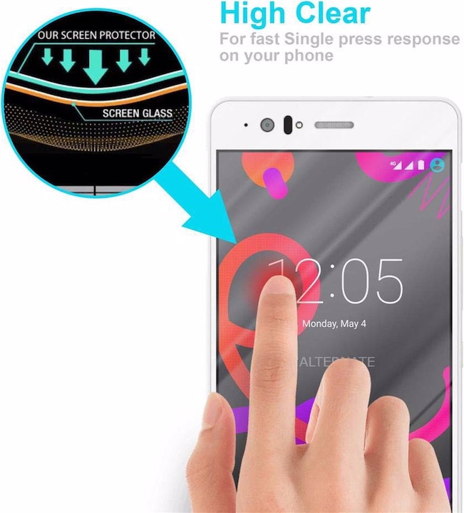 Produktbild Cadorabo Displayschutzglas (1 Stück, BQ Aquaris M5)