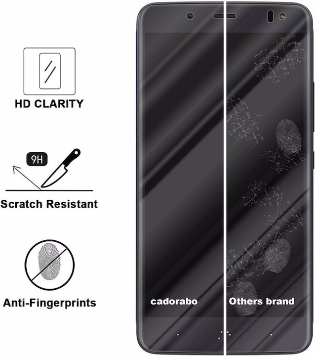 Produktbild Cadorabo Displayschutzglas (1 Stück, BQ Aquaris V, BQ Aquaris VS Plus)