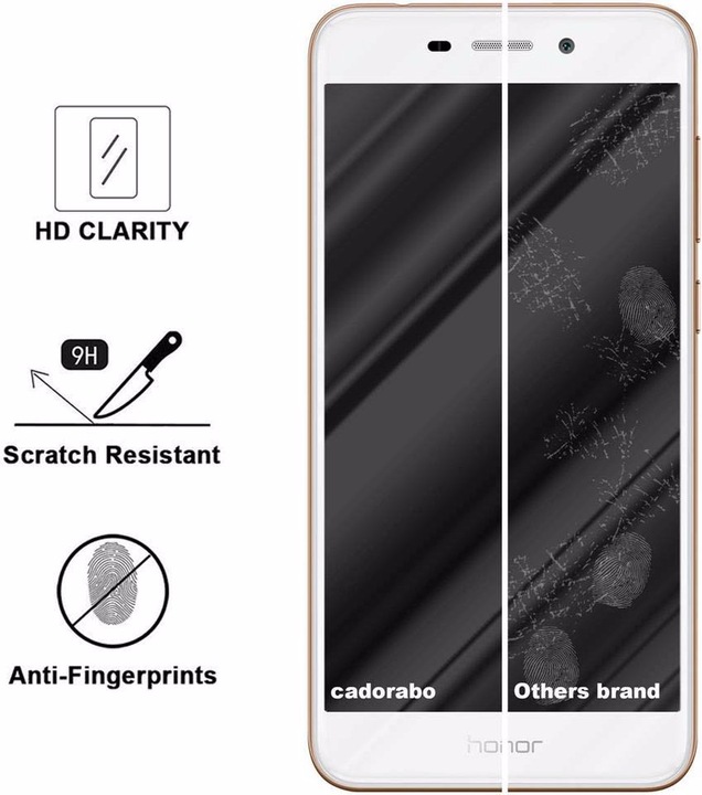 Actual product image Cadorabo display protection glass (1 Piece, Honor 6C Pro)