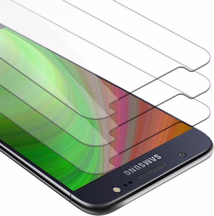 Actual product image Cadorabo display protection glass (3 Piece, Samsung Galaxy J5 (2016))