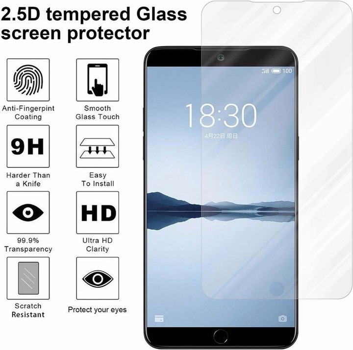 Produktbild Cadorabo Displayschutzglas (1 Stück, Meizu 15)