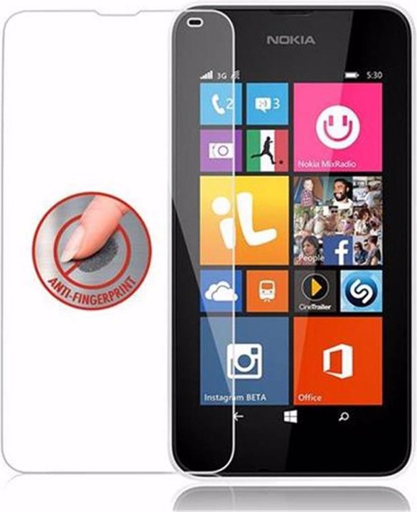 Actual product image Cadorabo display protection glass (1 Piece, Nokia Lumia 530)