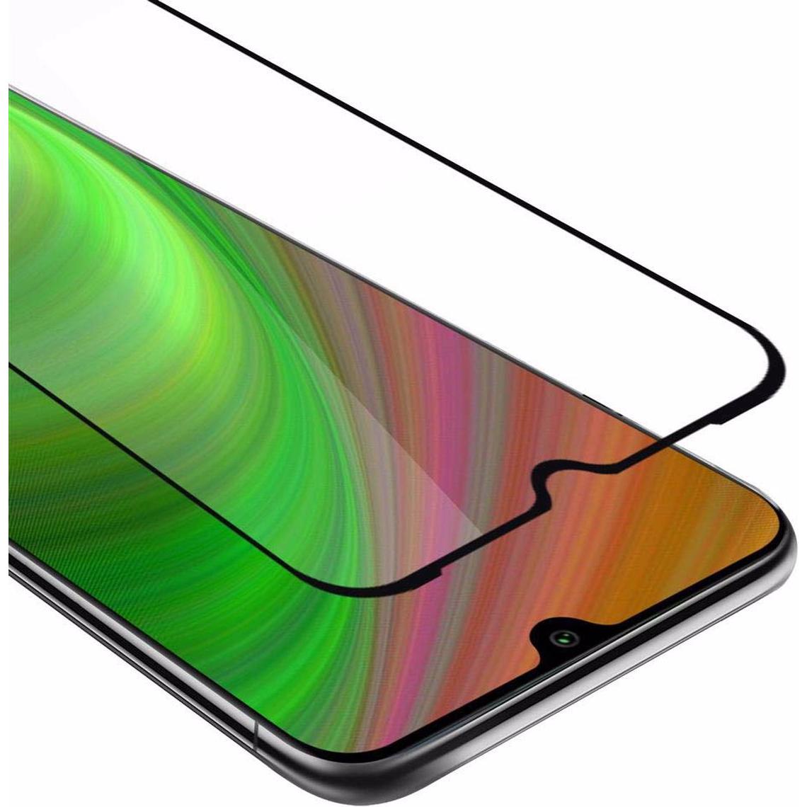 Cadorabo Vollbild Displayschutzglas (1 Stück, Xiaomi Mi A3), Smartphone Schutzfolie, Schwarz