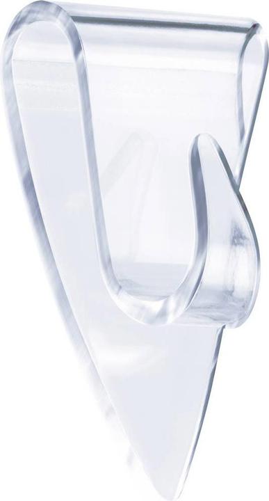 Image du produit tesa Crochet adhésif pour verre, 0,2kg de capacité de rétention, détachable sans trace & réutilisable, 5