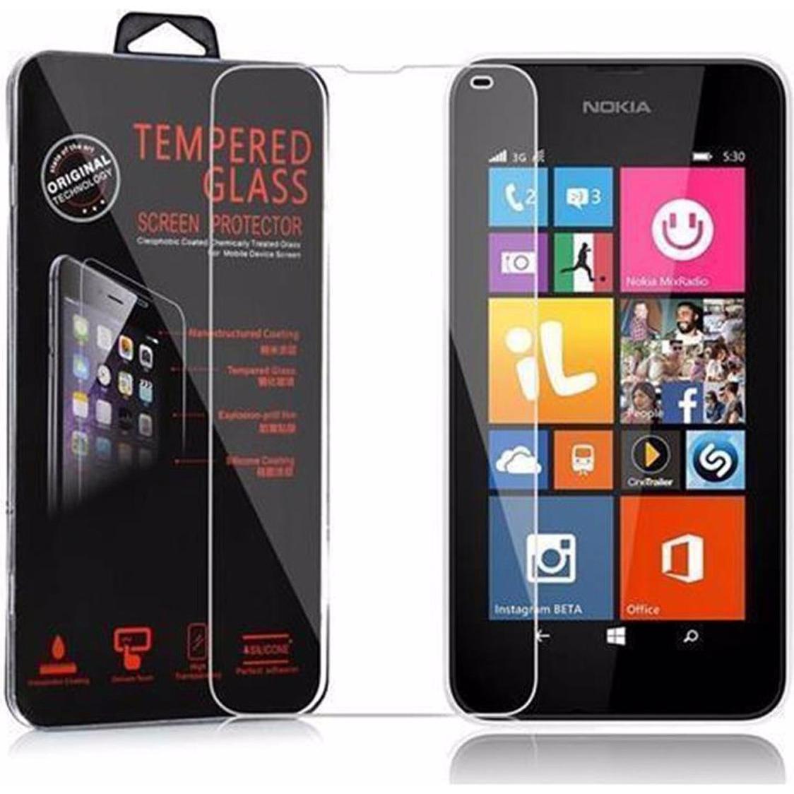 Thumbnail - Cadorabo Displayschutzglas (1 Stück, Nokia Lumia 532), Smartphone Schutzfolie, Transparent