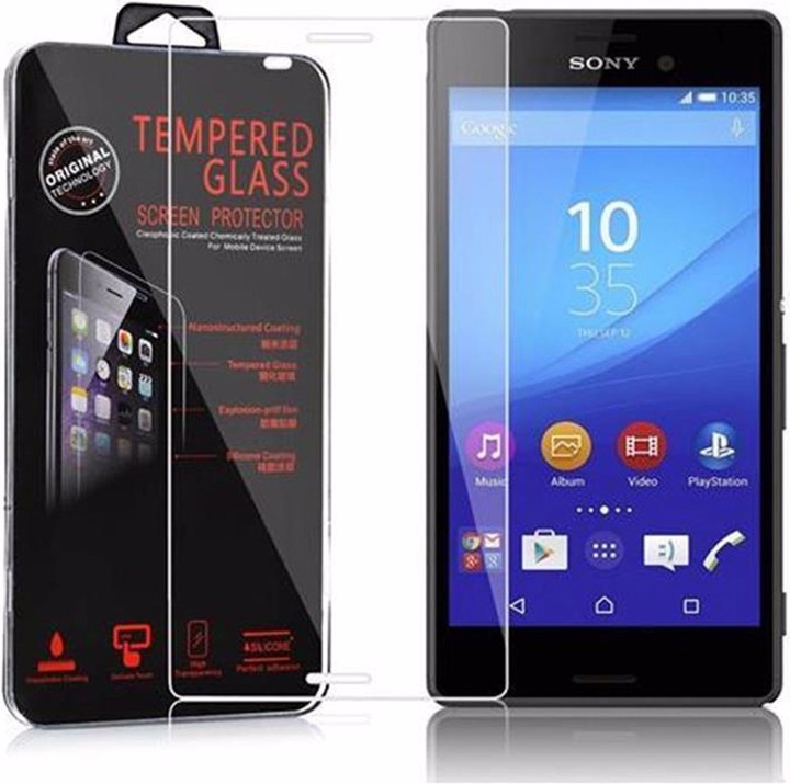Productafbeelding Cadorabo Glas ter bescherming van het scherm (1 Stuk, Xperia M4 Aqua, Xperia M4)
