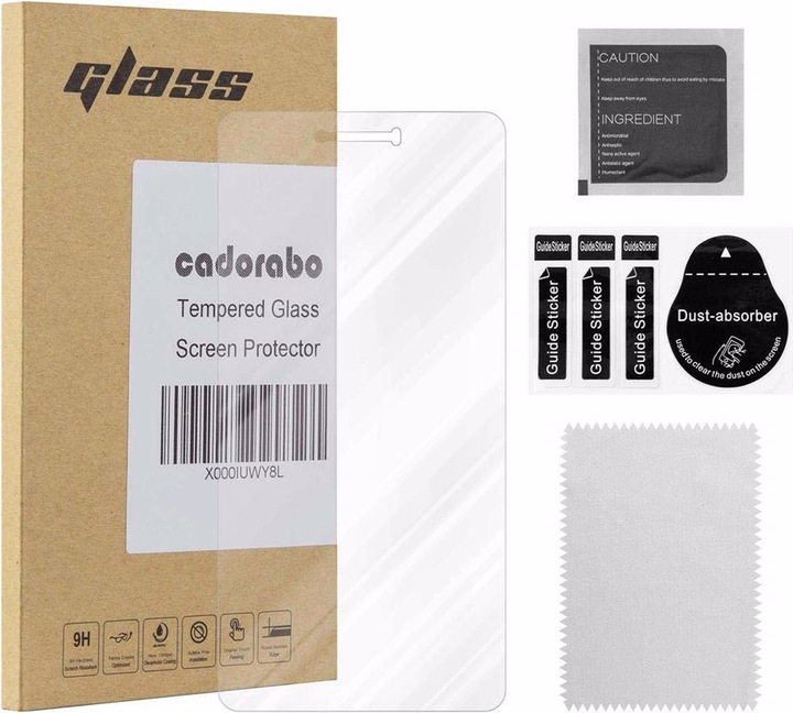 Produktbild Cadorabo Displayschutzglas (1 Stück, BQ Aquaris U Plus)
