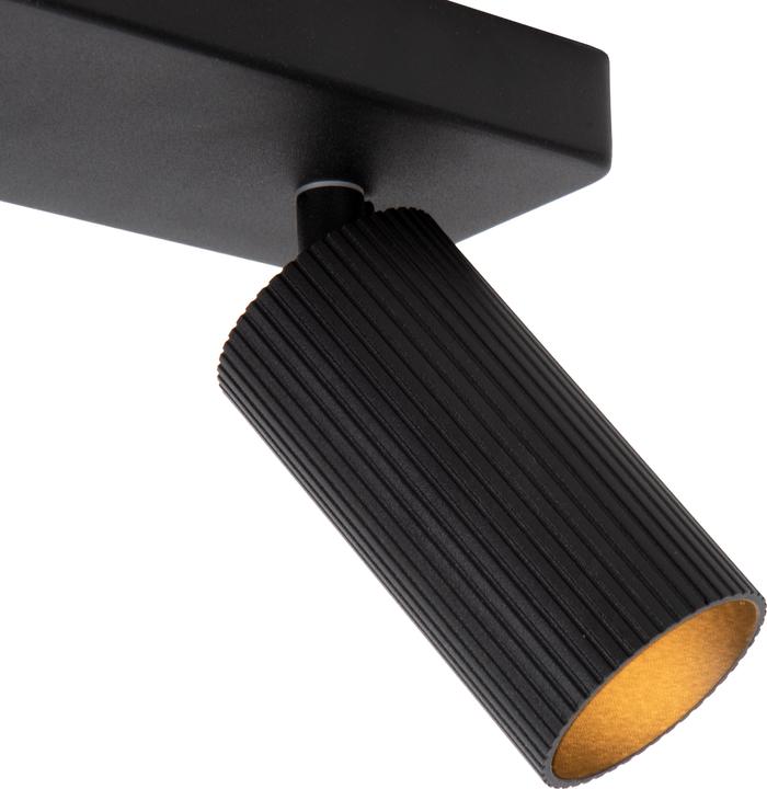 Produktbild Lucide CLUBS - Deckenstrahler - 2xGU10 - Schwarz 09939/02/30 (GU10)