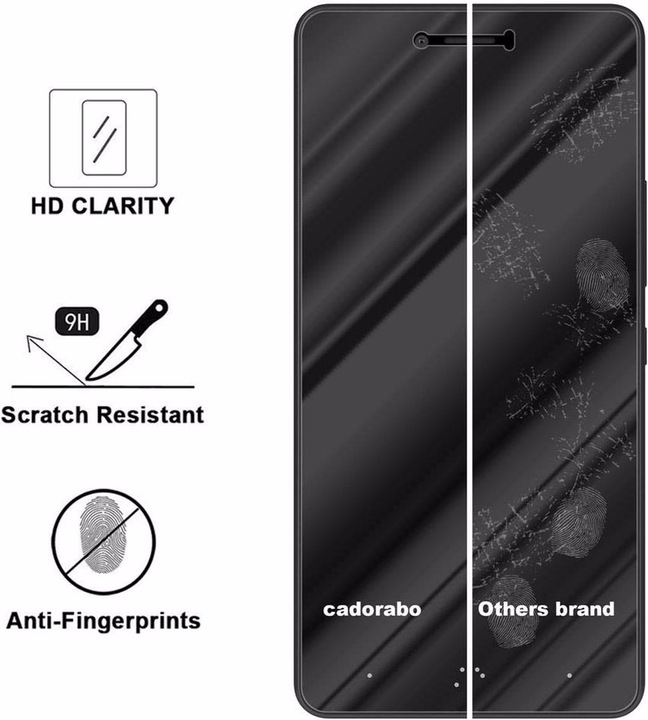 Produktbild Cadorabo Displayschutzglas (1 Stück, BQ Aquaris U Plus)