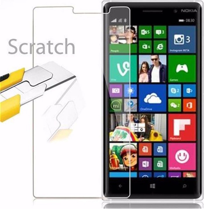Actual product image Cadorabo display protection glass (1 Piece, Nokia Lumia 830)