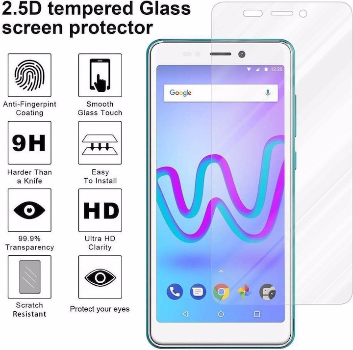 Produktbild Cadorabo Displayschutzglas (1 Stück, Wiko Jerry 3)