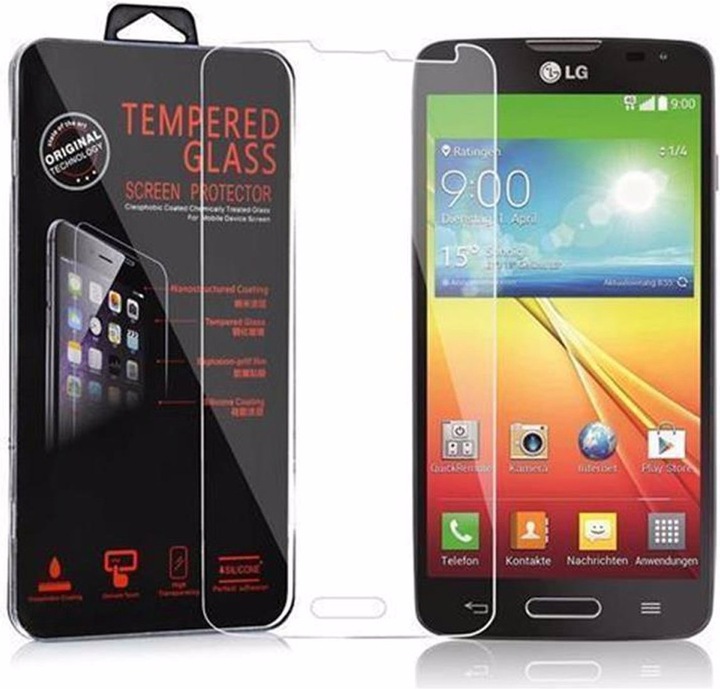 Actual product image Cadorabo display protection glass (1 Piece, LG L90)