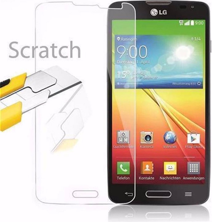 Actual product image Cadorabo display protection glass (1 Piece, LG L90)